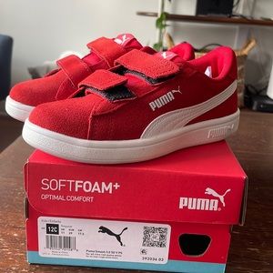 Kids Puma smash Velcro